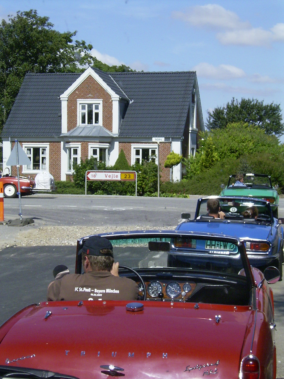 August 2003 - 20 Jahre DTAK ... Jubiläumstreff des Danks Triumph Automobilclub!